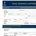 FREE 8 Sample Travel Insurance Claim Forms In PDF MS Word Excel