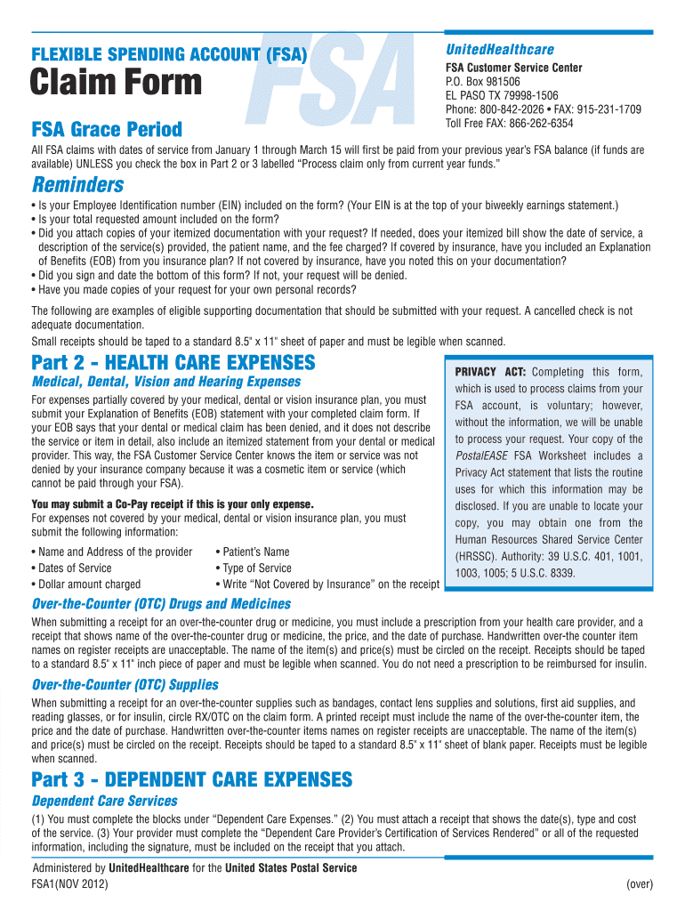 Fsa Claim Form 2022 Fill Out Sign Online DocHub