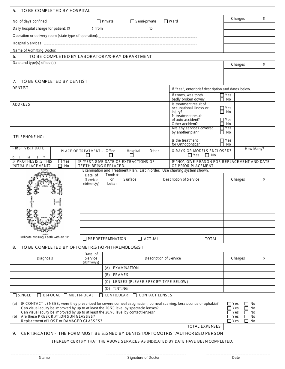 Health Claim Form Sagicor Fill Out Sign Online And Download PDF 