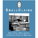 How To File A Small Claim In The District Court Of Maryland Courts