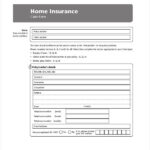 Insurance Claim Forms Templates Financial Report