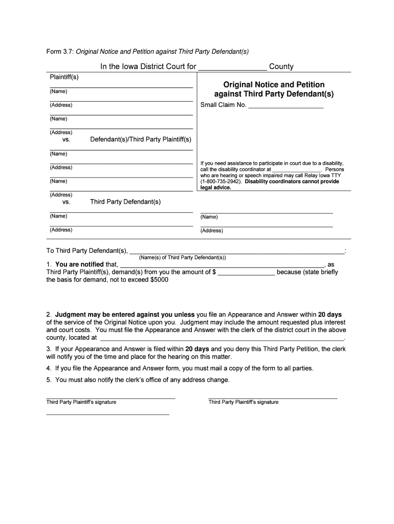 Iowacourts Gov Forms Fill Online Printable Fillable Blank PdfFiller