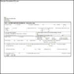 Medical Claim Form Standard Sample Templates