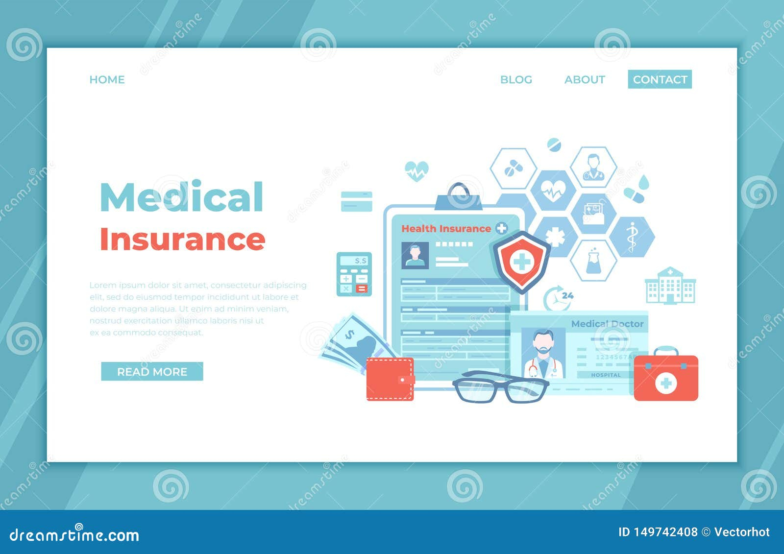 Medical Insurance Healthcare Support Health Claim Insurance Form 