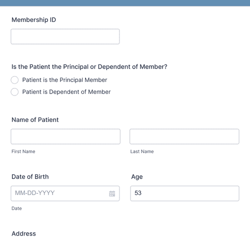 Medical Reimbursement Claim Form Template Jotform