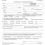 Michigan Small Claims Form Dc 84 ClaimForms