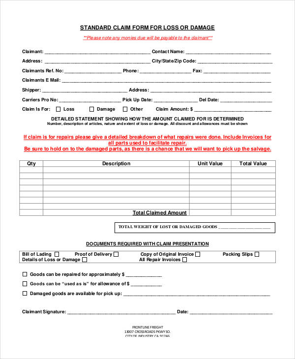 Mileage Claim Form Template Excel DocTemplates