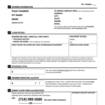 Nationwide Dog Insurance Claim Form Fill Online Printable Fillable