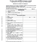 New India Assurance Claim Form Fill And Sign Printable Template Online