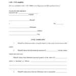 New Mexico Small Claims Court Forms Fill Out Sign Online DocHub