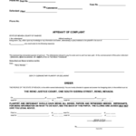 Rogers County Small Claims Affidavit Form 2023 PrintableAffidavitForm