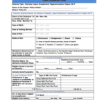 Sbi Life Insurance Death Claim Form Pdf Fill And Sign Printable