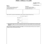 Small Claims Application Form PDF Courtsni Gov Fill And Sign