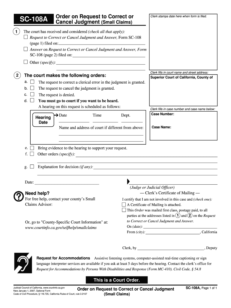 Small Claims Court Forms Pdf Fill Out Sign Online DocHub