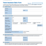 Travel Insurance Claim Form AXA Mandiri Fill And Sign Printable