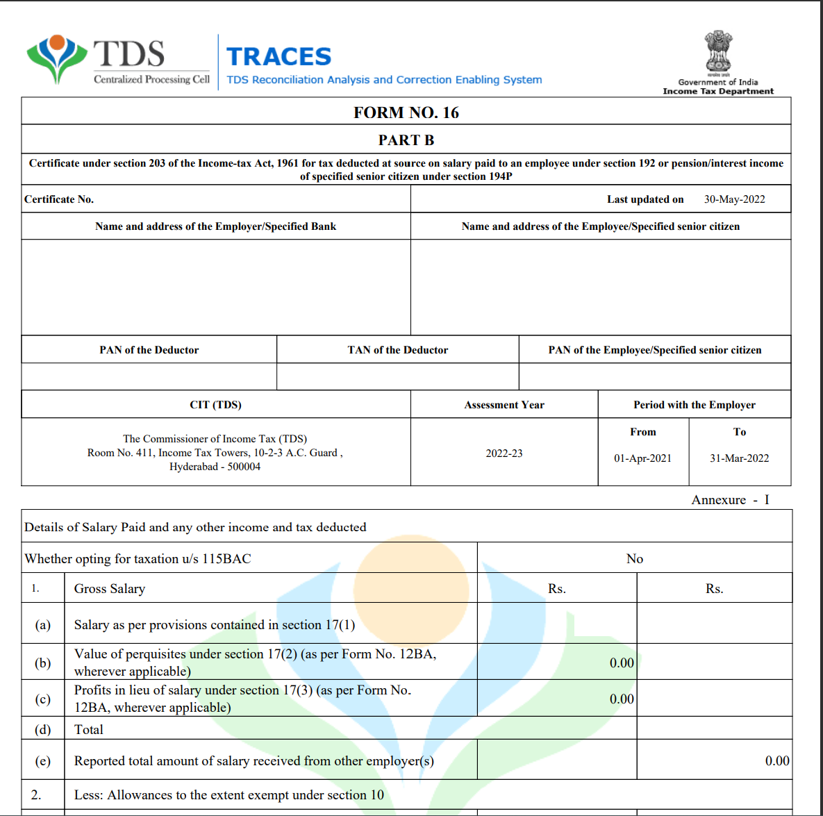 What Is Form 16 LegalWiz in